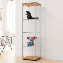 164.3cm Lirra 4 Tier Display Cabinet